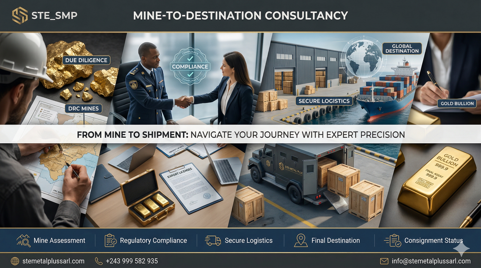 The STE Protocol: Redefining Secure Gold Trading in the DRC.